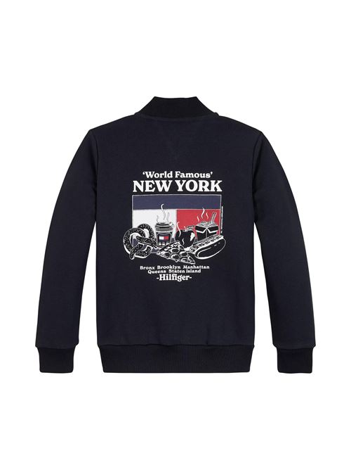 FINEST FOOD  FULL ZIP SWEATSHI TOMMY HILFIGER | KB0KB08709T/DW5